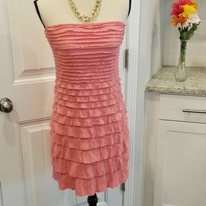 Express ruffled dress (M)